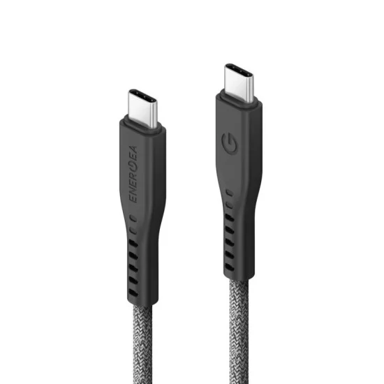 Energea Flow C-C Cable 480Mbps, 240W With Mct 3M - Black